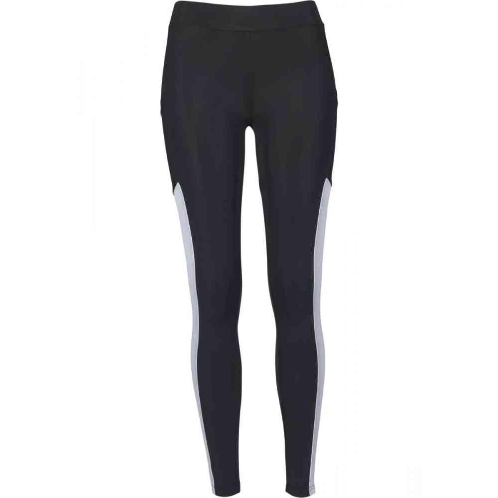 Urban Classics - Tech Mesh Striped Pocket Sportgamaschen - Schwarz/Weiß